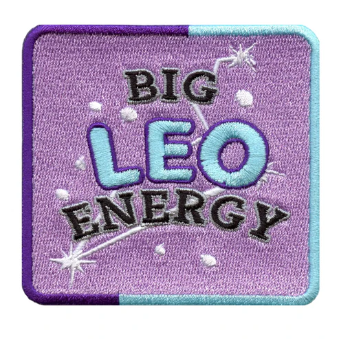 Big Leo Energy Embroidered  Patch