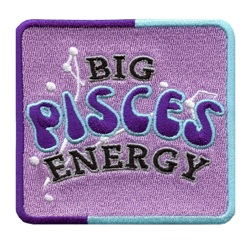 Big Pieces Box Embroidered Iron On Patch