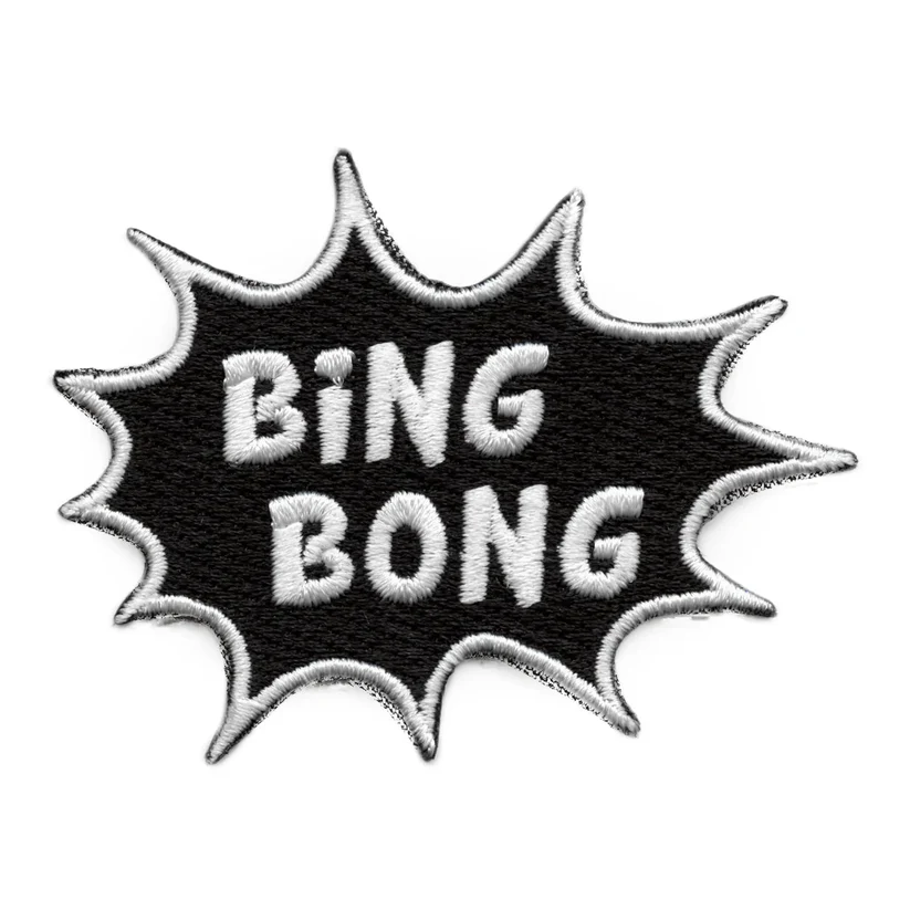 Bing Bong Funny Viral Meme patch