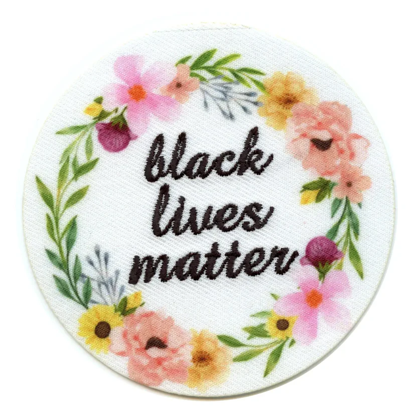 Black Lives Matter Iron On Photo Patch