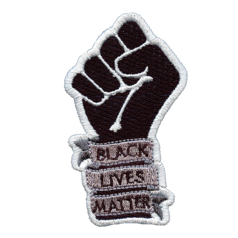 Black Lives Matter Movement Fist Patch