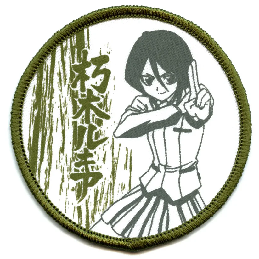 Bleach Anime Rukia Embroidered Patch