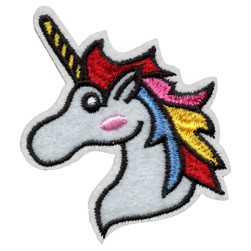 Blushing Embroidered Applique Iron On Patch