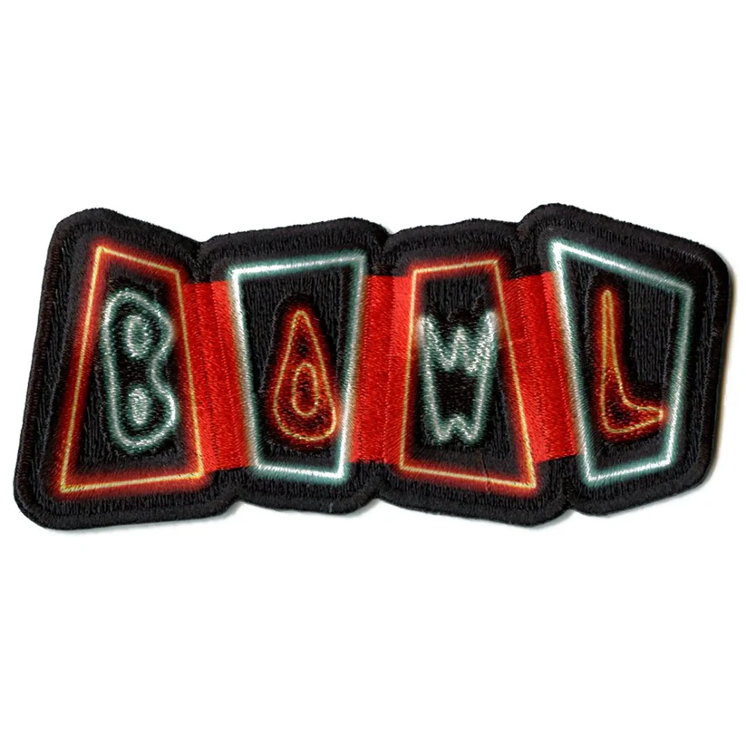Bowling Alley Sign Patch Iron On