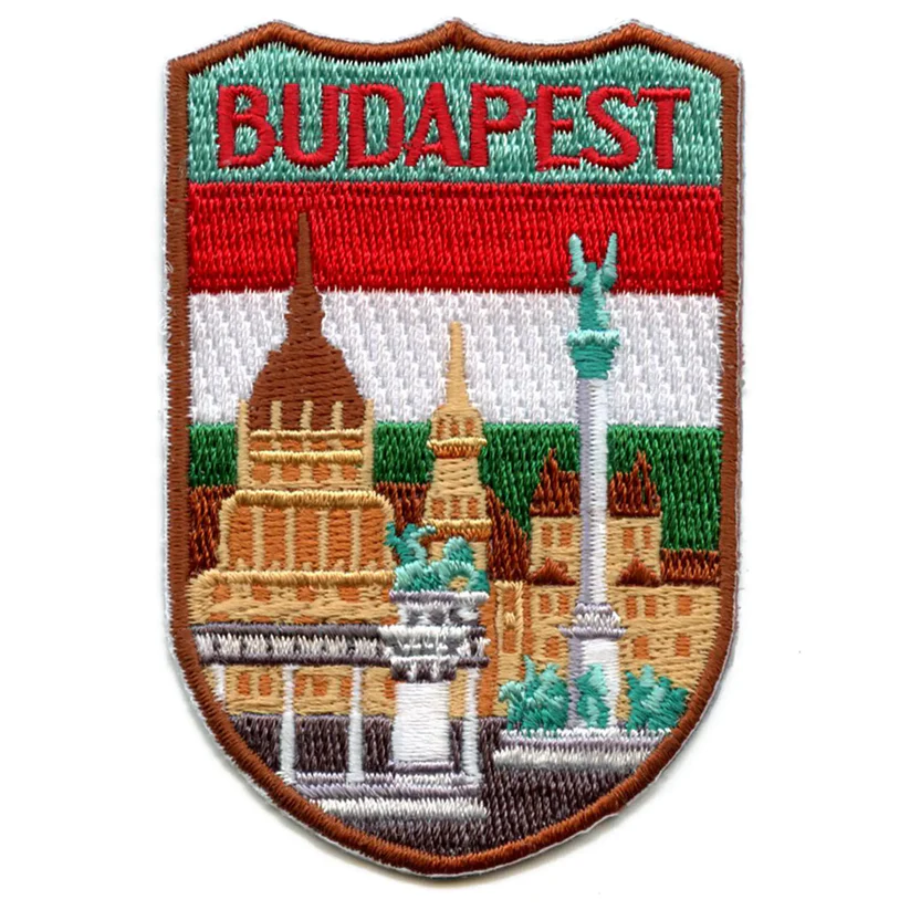 Budapest Shield Patch Iron on