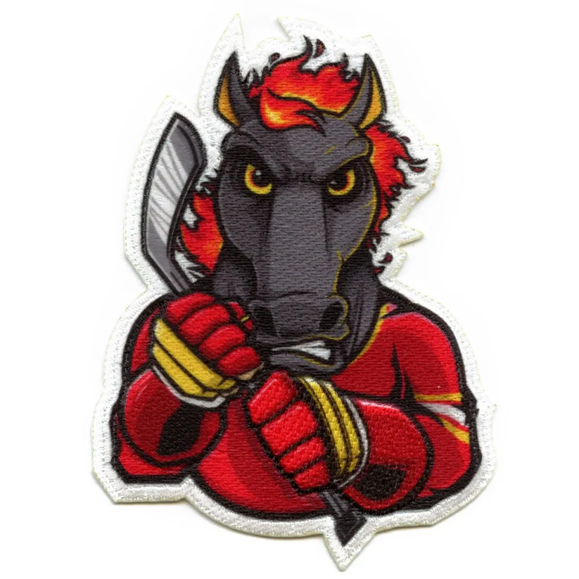 Calgary Fire Horse Mascot FotoPatch