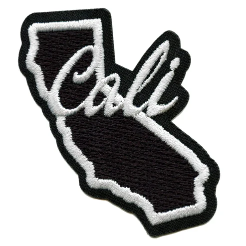 Cali State Script Patch Embroidered Patch