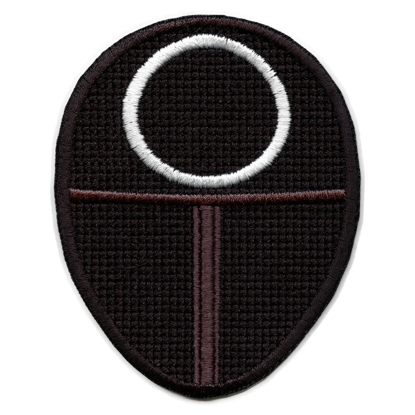 Circle Worker Mask Patch