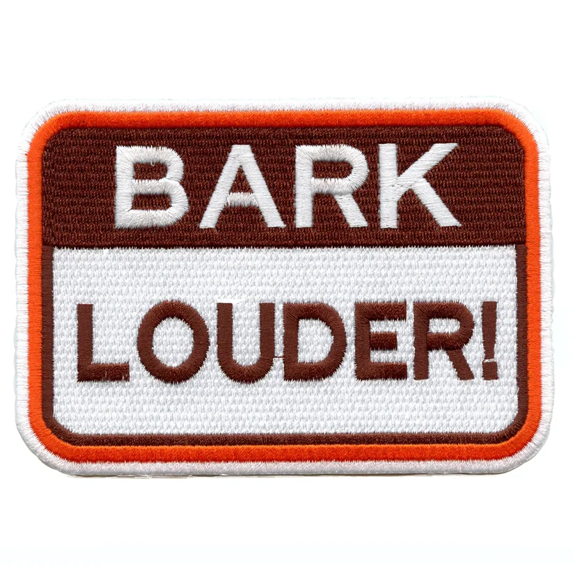 Cleveland Bark Louder Ohio Football Patch