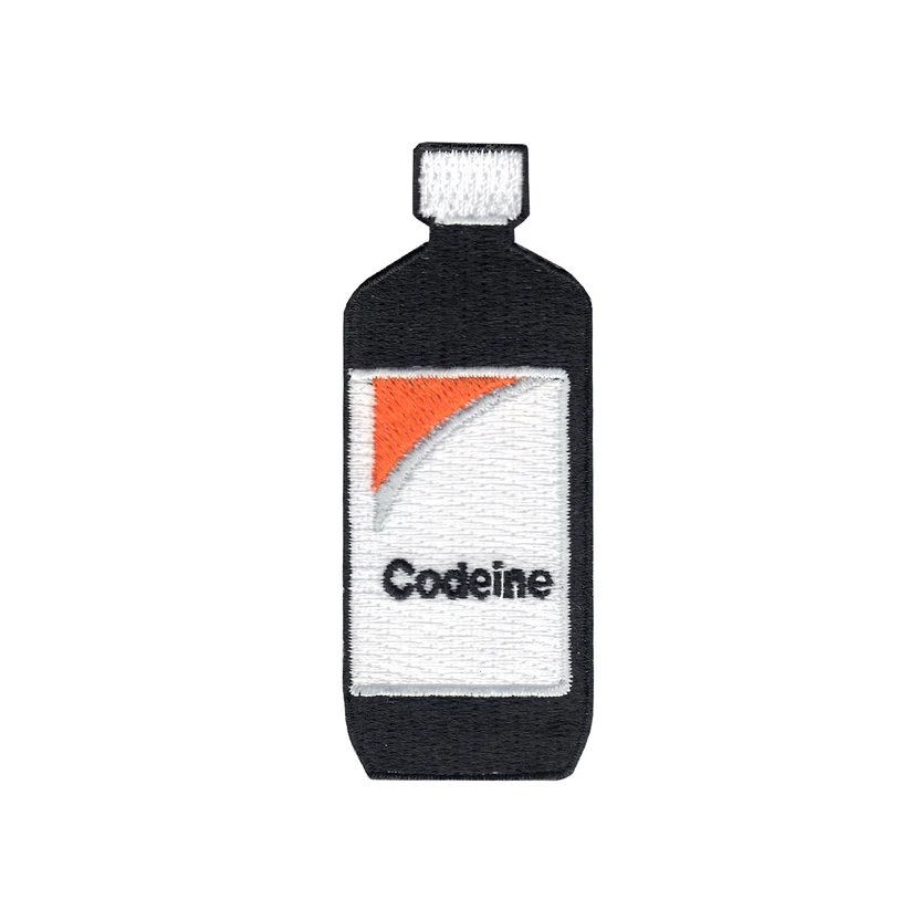 Codeine Bottle Embroidered Patch