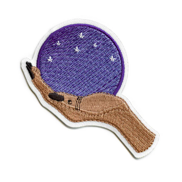 Crystal Ball Embroidered Patch
