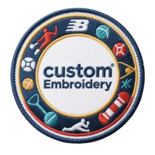 custom design embroidered patch - Image 2