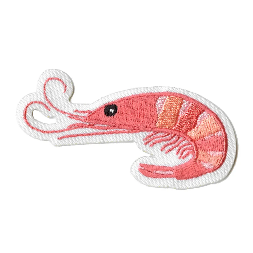 Cute Shrimp Friendly Food Patch