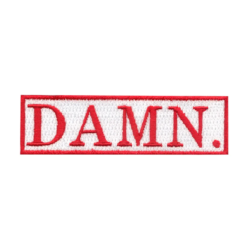 DAMN Embroidered Patch