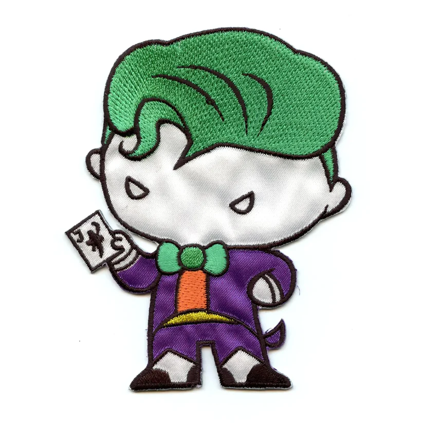 Dc Comics Joker Iron on Applique Patch