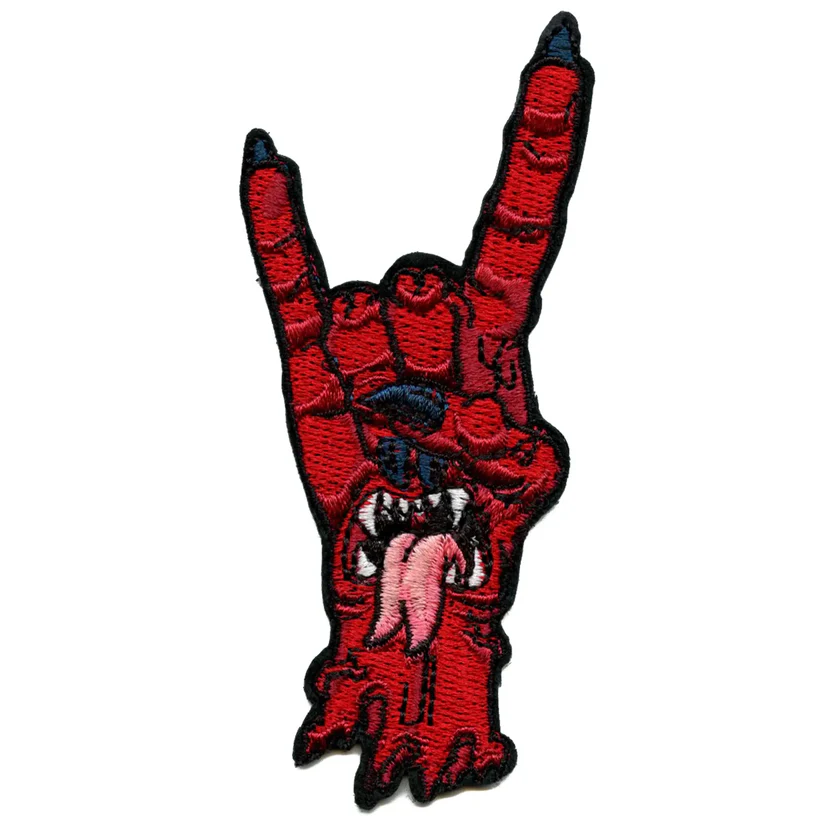 Demon Mouth Hand Patch