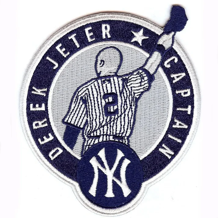 Derek Jeter Number Retirement Captain Patch