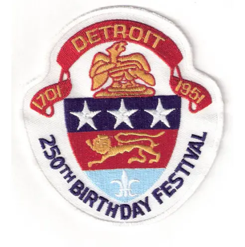 Detroit Red Wings 250th Birthday Festival Patch