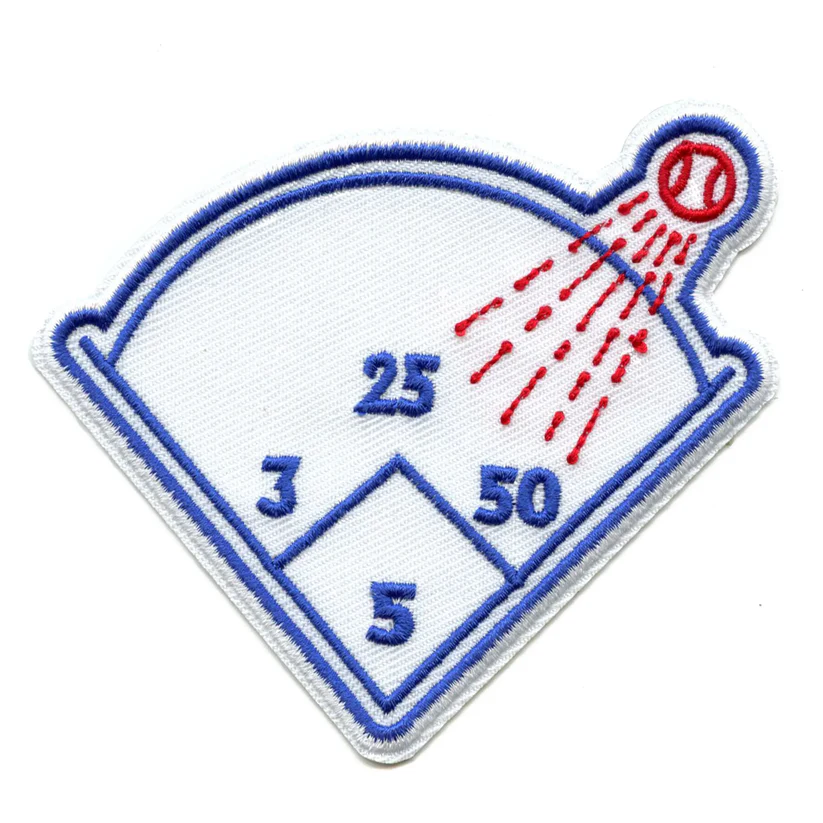 Baseball Patch Homerun Diamond Iron On
