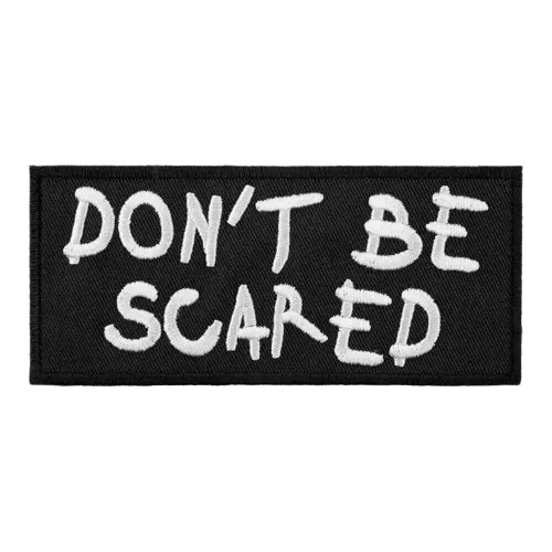 white and black la la la not listening vest patch white and black la la la not listening vest patch - Image 3