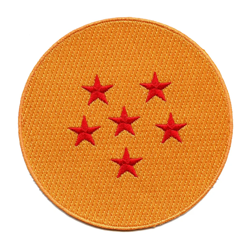 Dragon Ball Z Anime Six Star Patch
