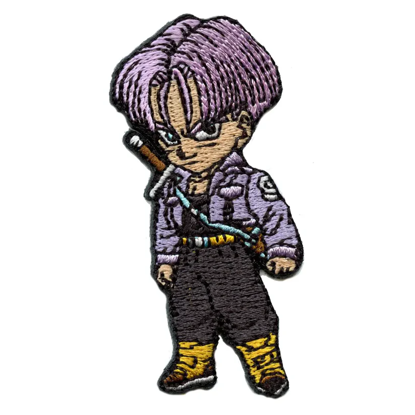 Dragon Ball Z SD Trunks Embroidered Patch