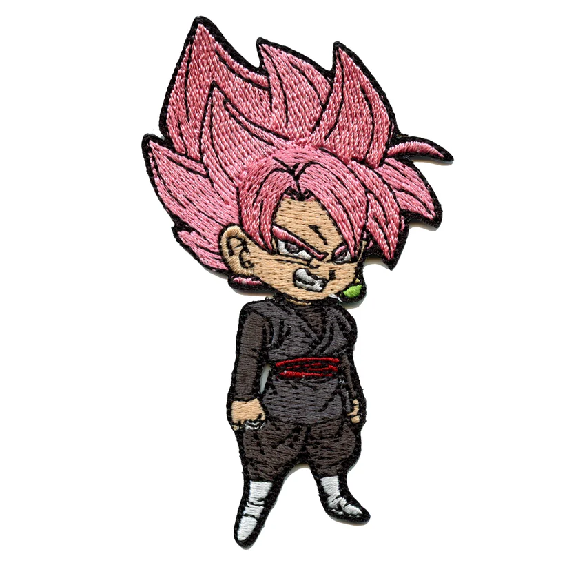 Dragon Ball Z Super Saiyan Rose Patch