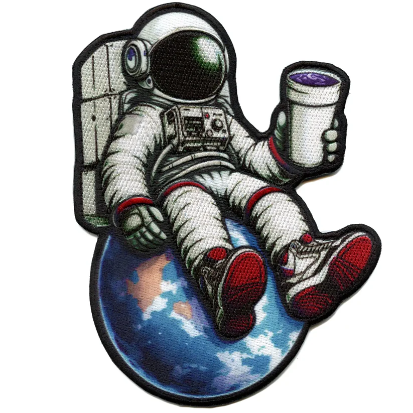 Drank Astronaut Patch On Iron On