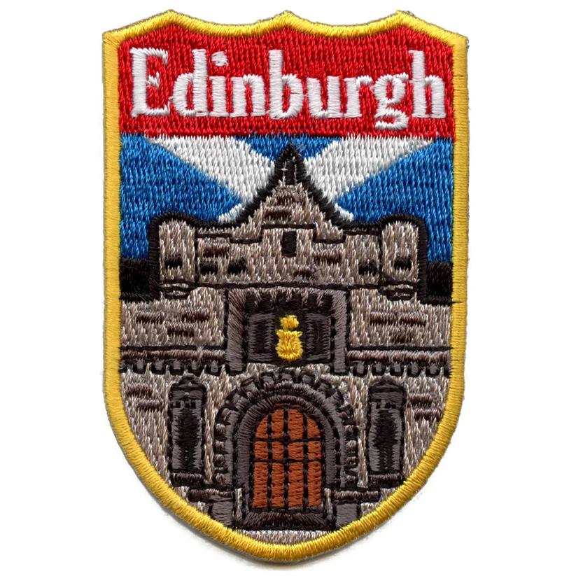 Edinburgh Scotland Shield Iron On