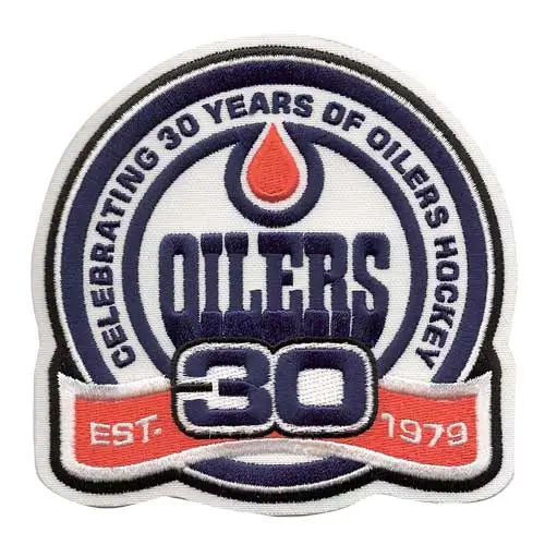 Edmonton Oilers 30th Anniversary Patch