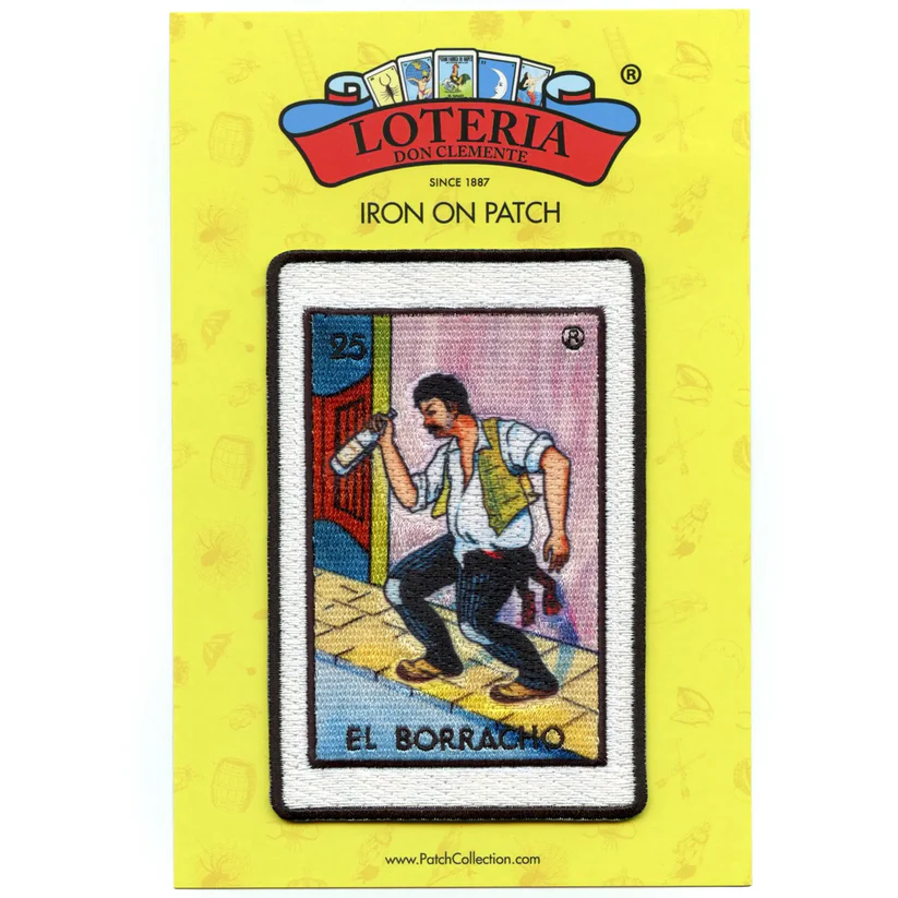 El Borracho 25 Patch Drunk Mexican