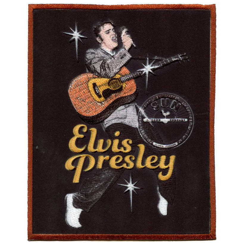 Elvis Presley Mic Design Patch