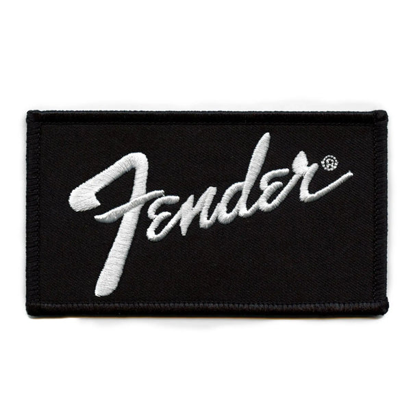 Fender Standard Logo Embroidered Patch - Fender Standard Logo Embroidered Patch USA Fender Standard Logo Embroidered Patch - View 1