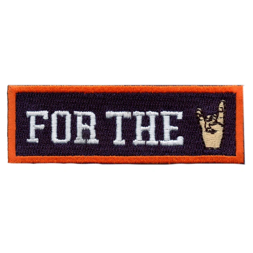 For The H Hand Iron On Patch - For The H Hand Iron On Patch USA For The H Hand Iron On Patch - View 1