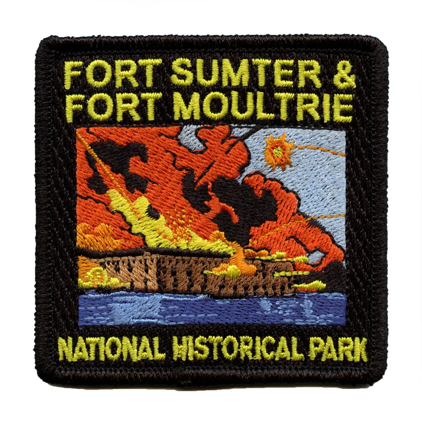 Fort Sumter Fort Moultrie Battle Patch