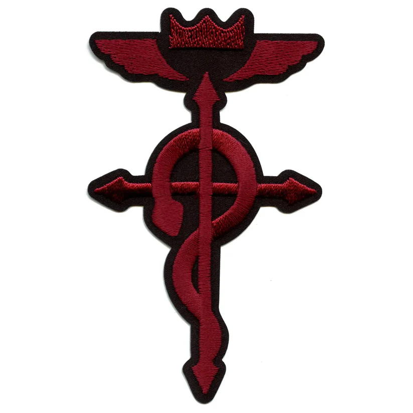 FullMetal Alchemist Brotherhood Flamel Symbol Patch