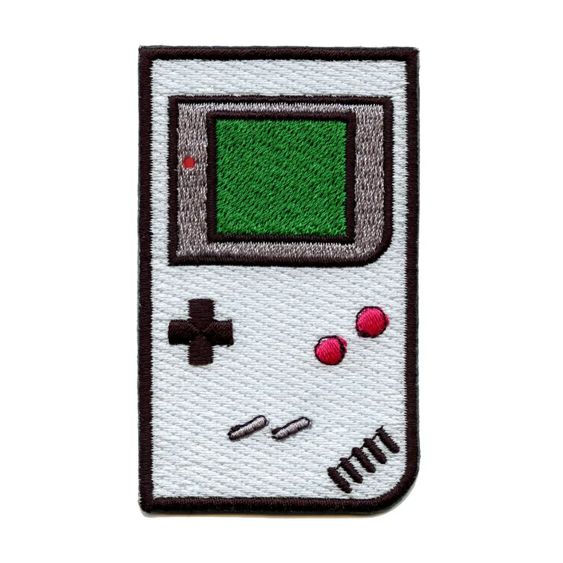 Retro Portable Game Iron On Patch