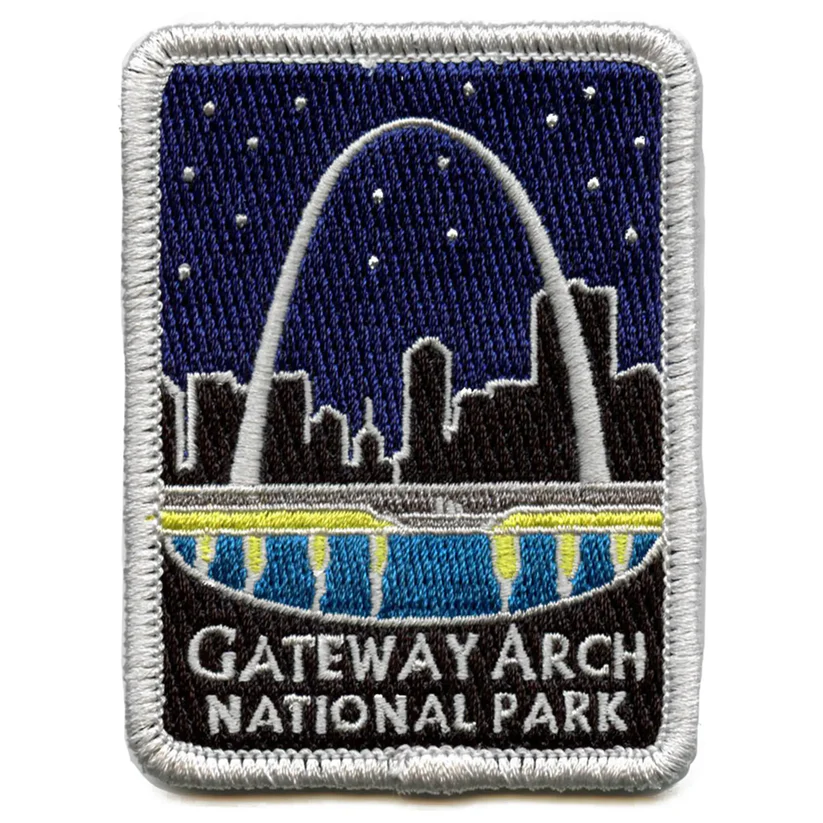 Gateway Arch National Park Night Patch