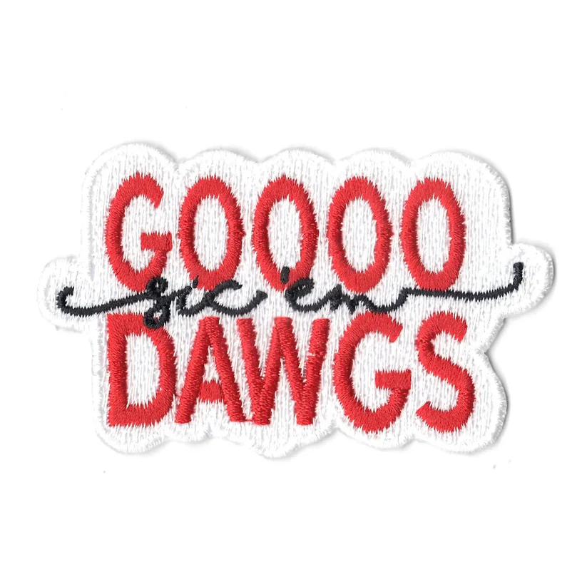 Georgia Pride Gooo Sic em Dawgs Patch