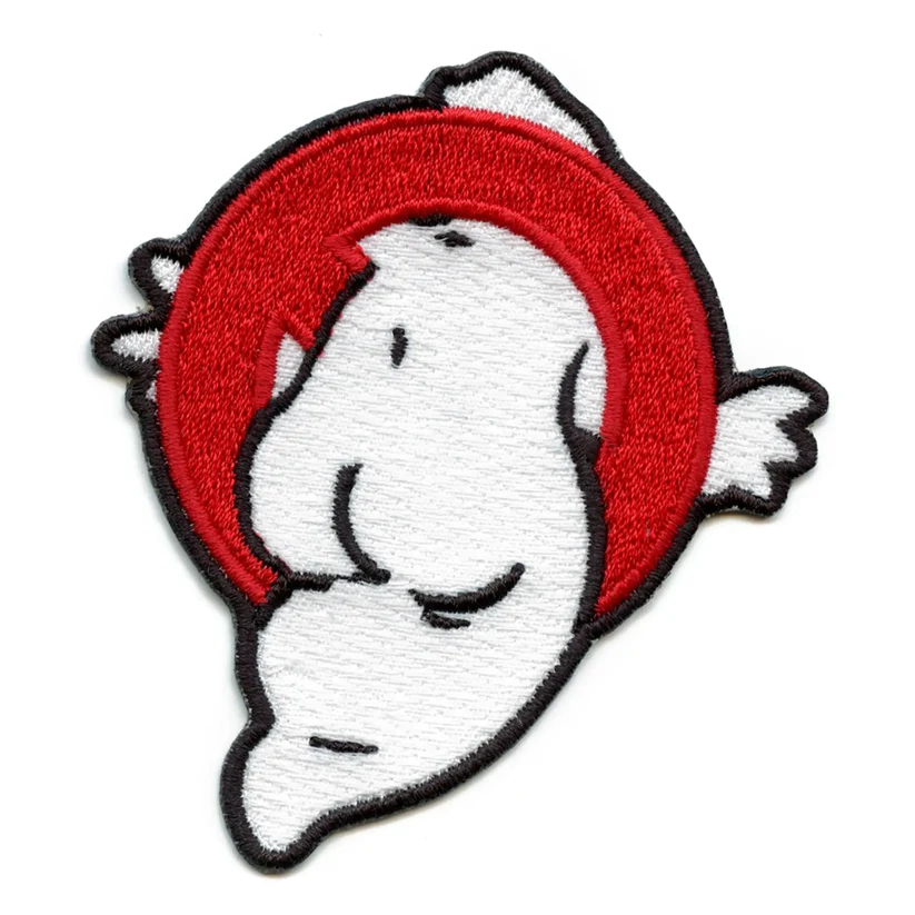 Ghost Butt  Cartoon Embroidered patch