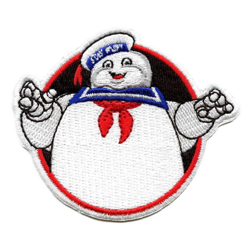 Ghostbusters Stay Puft Marshmallow Man Patch