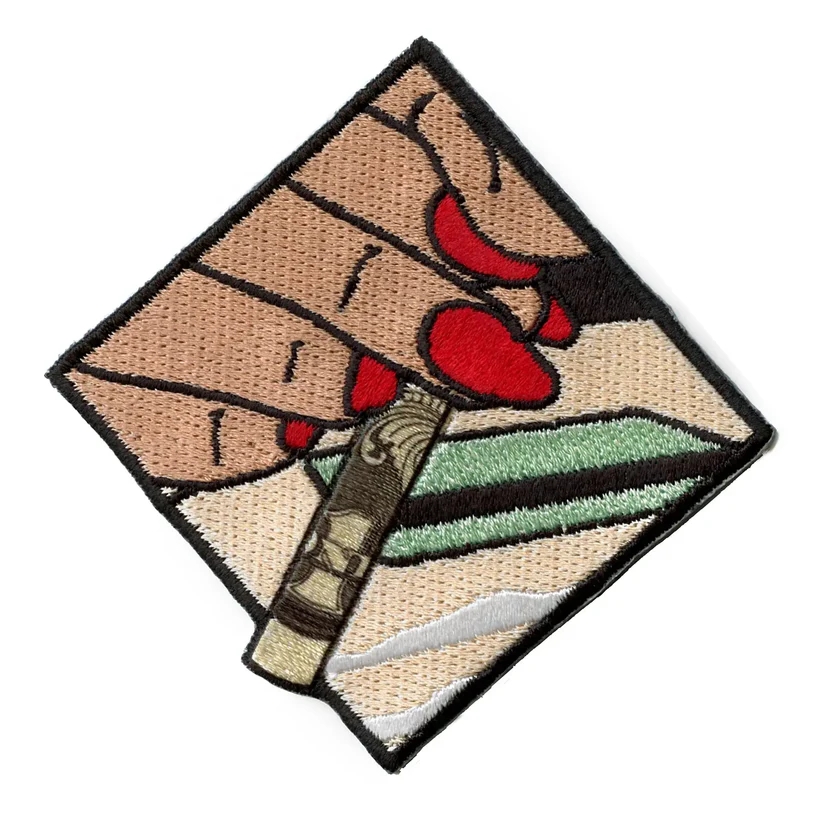 Gimme A Line  Illicit Party Activity patch