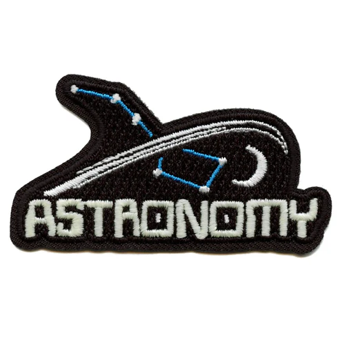 Glow in the Dark Astronomy Galaxy Patch