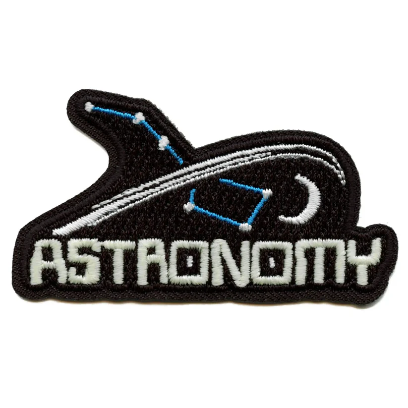 Glow in the Dark Astronomy Patch Iron On