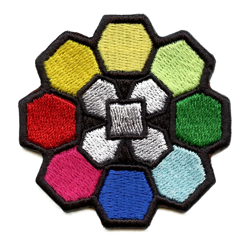 Badge Patch Rainbow Icon Iron On