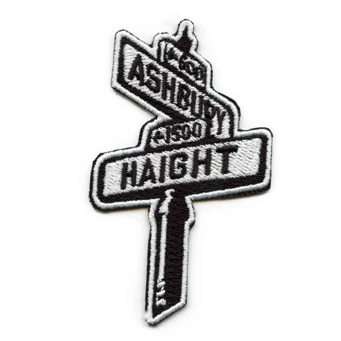 Haight Ashbury Iconic Sign Patch