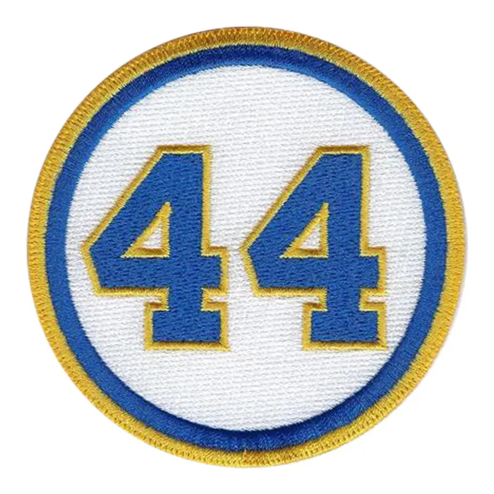 Hank Aaron 44 Milwaukee Brewers Patch