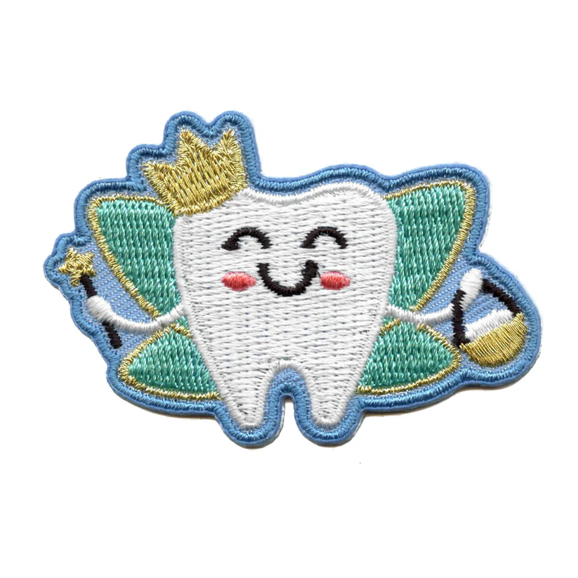 Happy Magical Creature Embroidered Patch