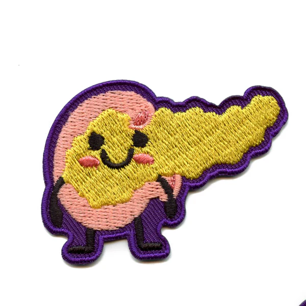Happy Smiling Pancreas Embroidered Patch