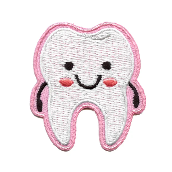 Happy Smiling Tooth Embroidered Patch - Happy Smiling Tooth Embroidered Patch USA Happy Smiling Tooth Embroidered Patch - View 1